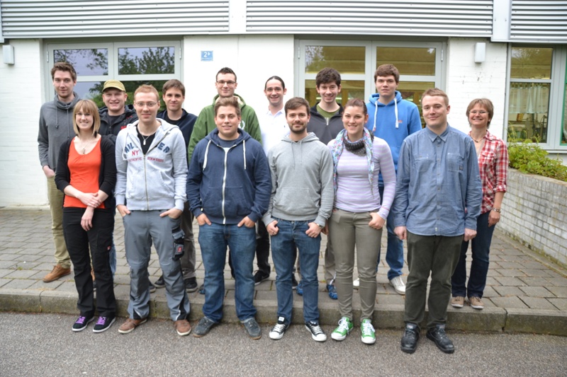 Gruppenfoto Raumausstatter Teilnehmer 2014