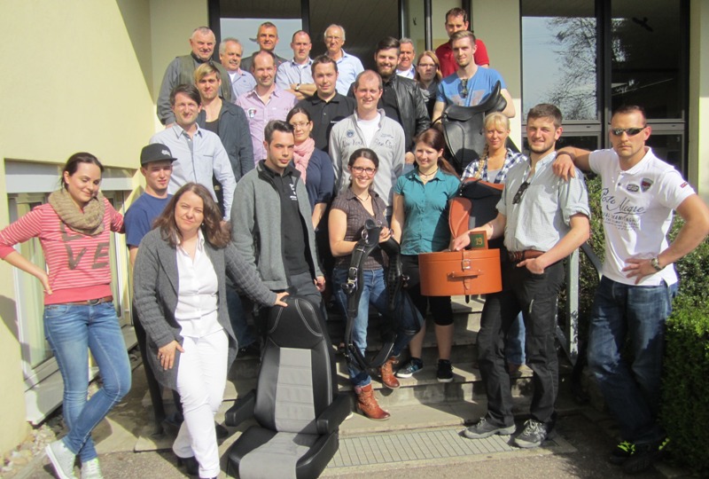 Gruppenfoto Sattler Teilnehmer 2014