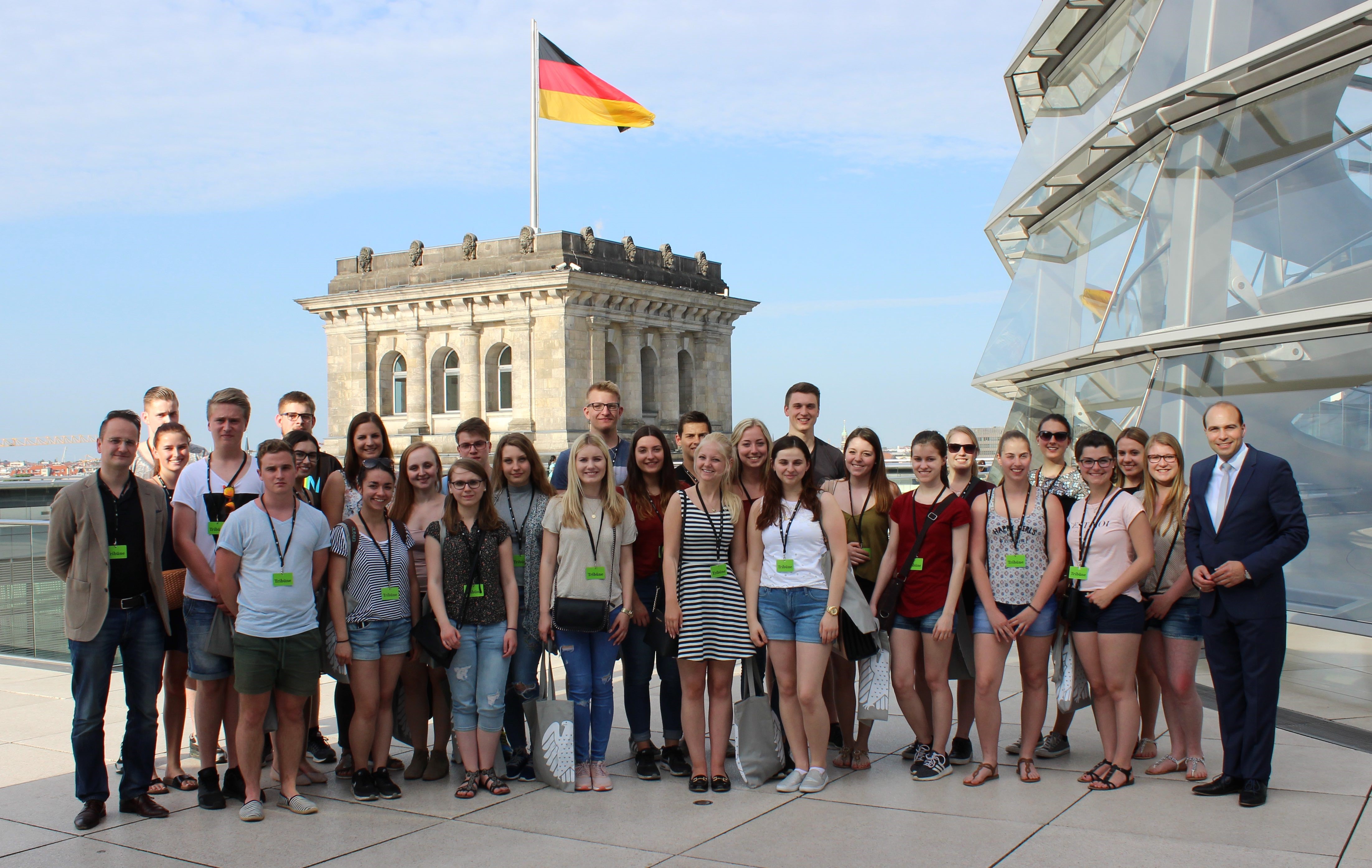 Gemeinsames Foto mit Florian Oßner (Bundestagsabgeordneter)